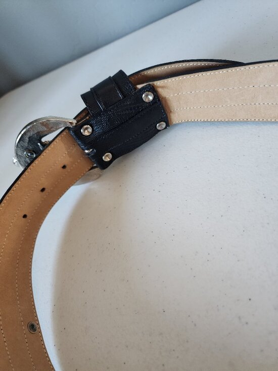 Vintage Leatherock Concho Belt "EUC" - Picture 12 of 16